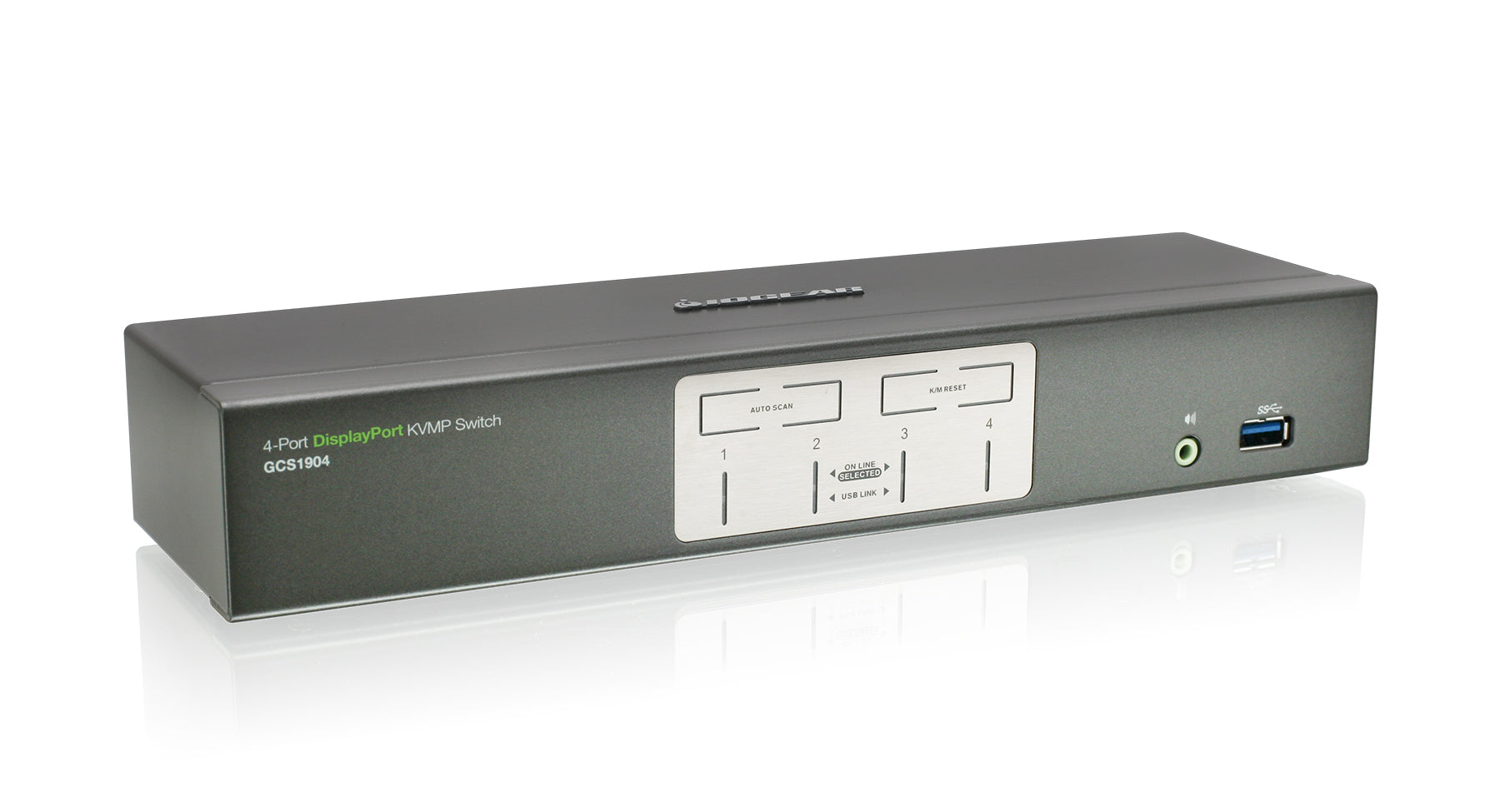 4-Port DisplayPort KVMP Switch with USB 3.0 Hub (TAA Compliant)