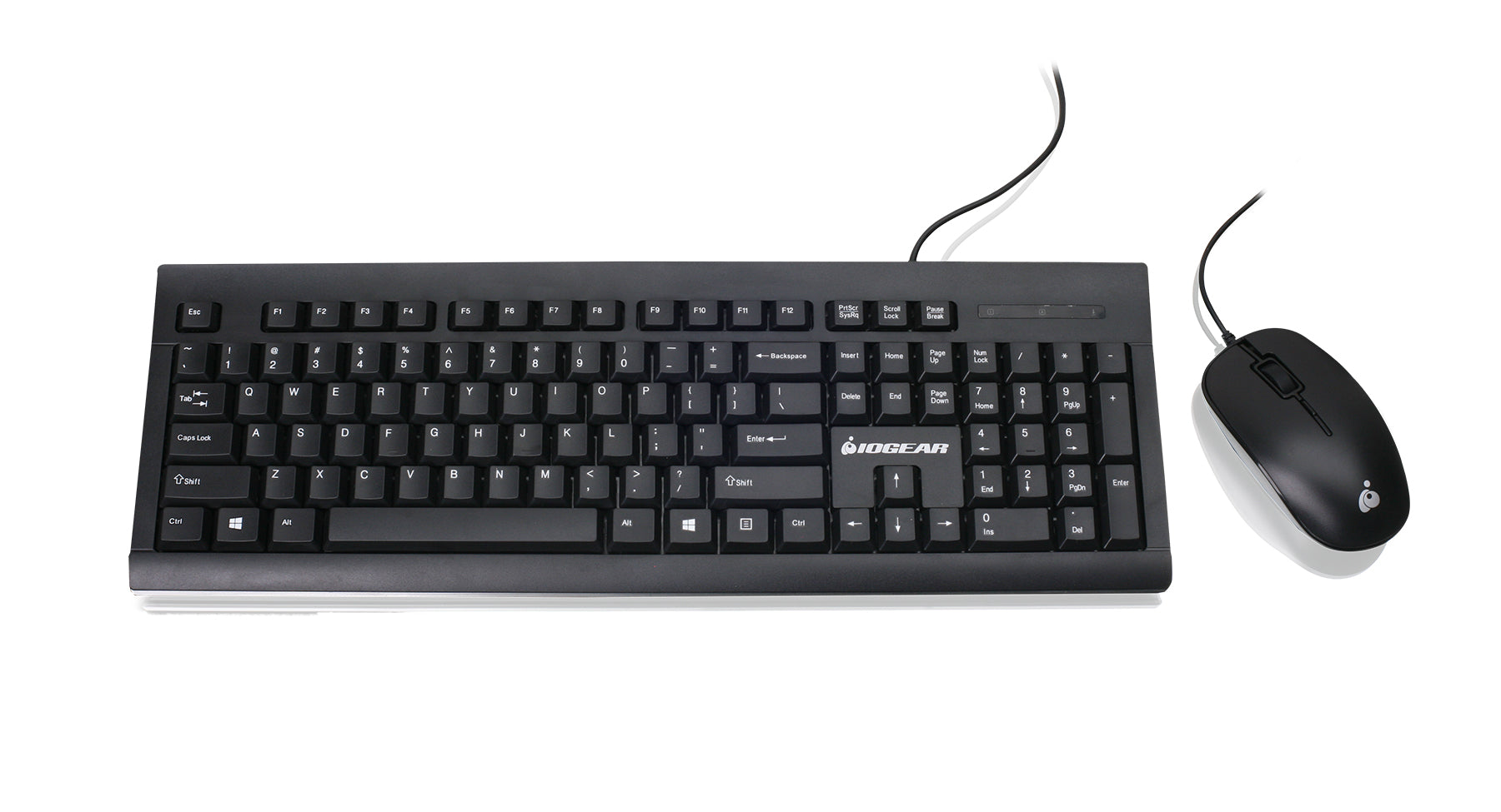 104-Key Spill-Resistant Keyboard and Mouse Combo