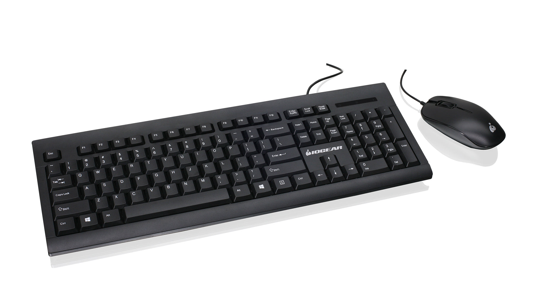 104-Key Spill-Resistant Keyboard and Mouse Combo